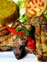 Pork Chops and Mofongo
